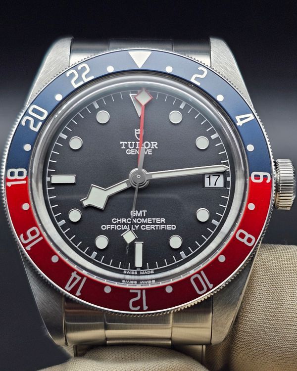 2022 Tudor Black Bay GMT "Pepsi" 41MM Black Dial Steel Bracelet (79830RB)