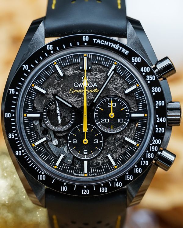 2024 Omega Speedmaster Dark Side of the Moon "Apollo 8" 44.25MM Black Dial Rubber Strap (310.92.44.50.01.001)