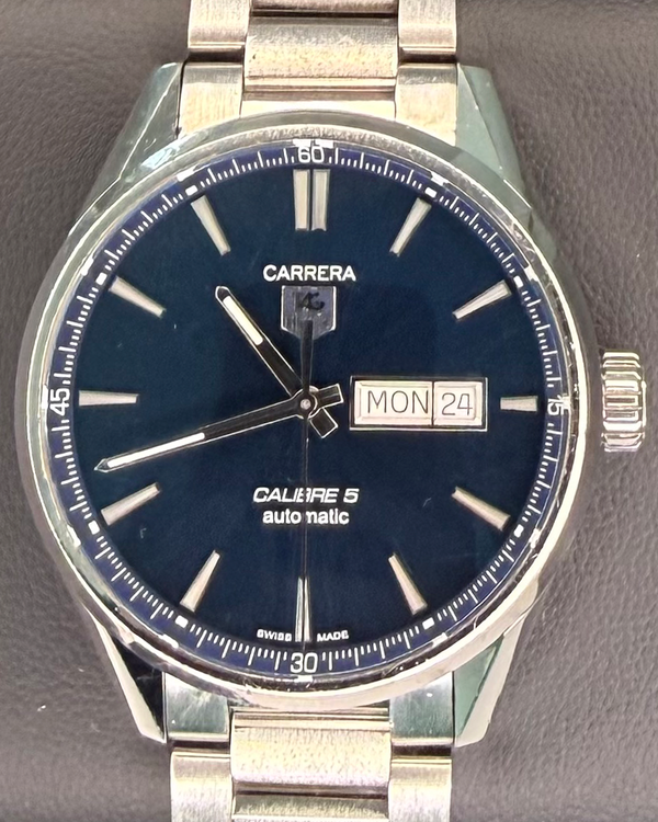 Tag Heuer Carrera 41MM Blue Dial Steel Bracelet (WBN2012.BA0640)