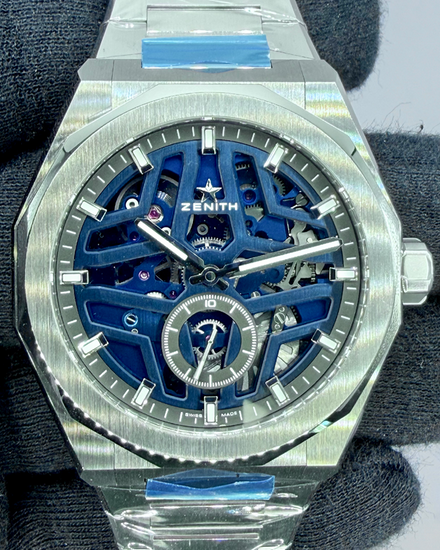 2025 Zenith Defy Skyline Skeleton 41MM Skeleton Dial Steel Bracelet (03.9300.3620/79.I001)