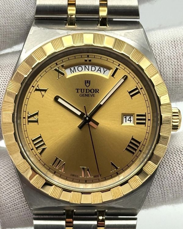 2025 Tudor Royal 41MM Champagne Dial Two-Tone Bracelet (28603)