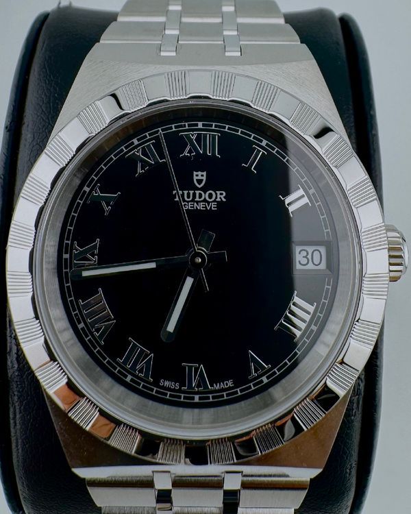 No Reserve - 2026 Tudor Royal 34MM Black Dial Steel Bracelet (28400)