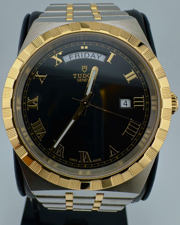 No Reserve - 2026 Tudor Royal 41MM Black Dial Two-Tone Bracelet (28603)