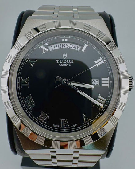 No Reserve - 2025 Tudor Royal 41MM Black Dial Steel Bracelet (28600)