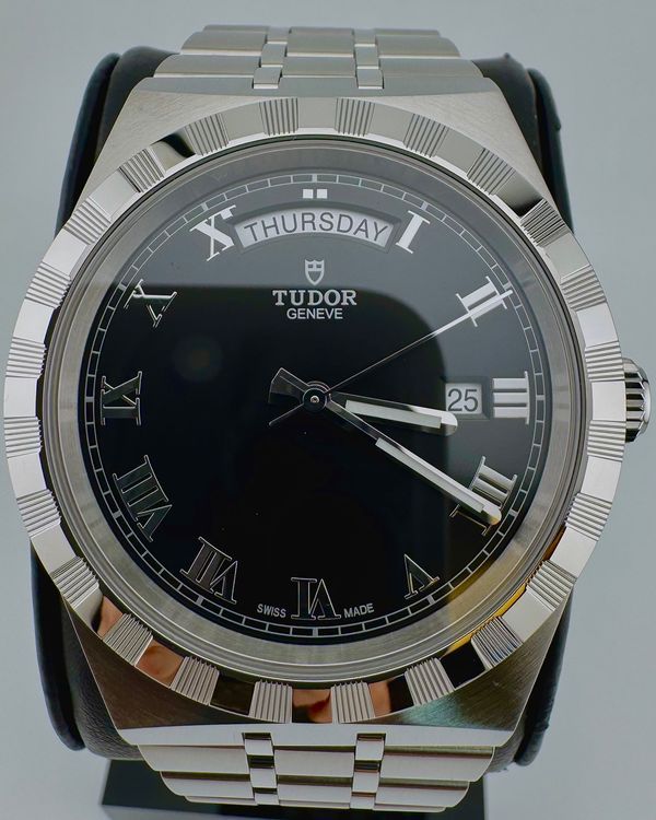 No Reserve - 2025 Tudor Royal 41MM Black Dial Steel Bracelet (28600)