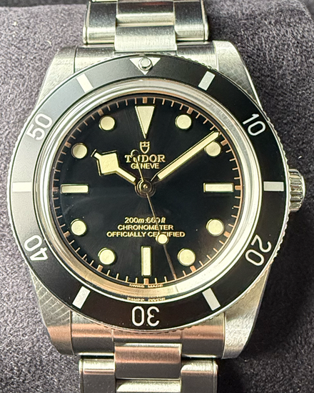 2023 Tudor Black Bay 54 37MM Black Dial Steel Bracelet (79000N)
