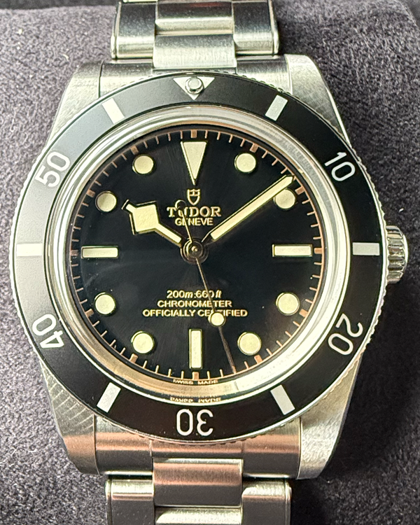 2023 Tudor Black Bay 54 37MM Black Dial Steel Bracelet (79000N)