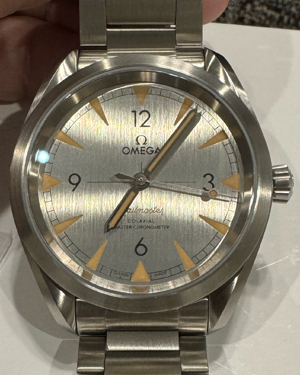2025 Omega Railmaster 40MM Grey Dial Steel Bracelet (220.10.40.20.06.001)