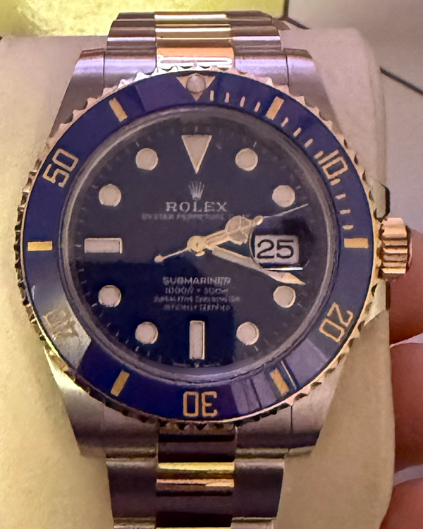 2026 Rolex Submariner Date "Bluesy" 41MM Blue Dial Two-Tone Oyster Bracelet (126613LB)