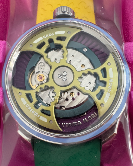 2025 MB&F MAD Edition 1 "Grow Your Dreams" Sun L.E. 42MM Skeleton Dial Rubber Strap (M.A.D.1S)
