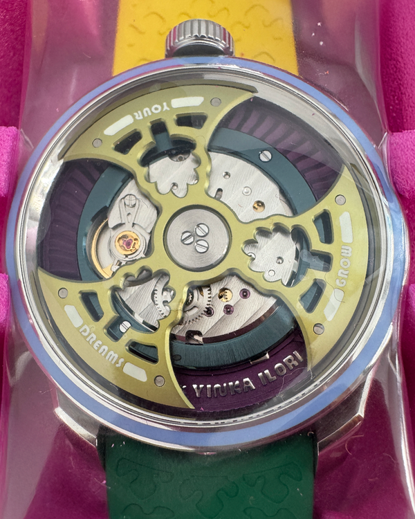2025 MB&F MAD Edition 1 "Grow Your Dreams" Sun L.E. 42MM Skeleton Dial Rubber Strap (M.A.D.1S)