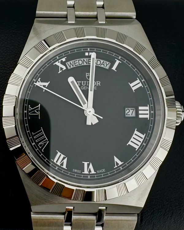 No Reserve - 2025 Tudor Royal 41MM Black Dial Steel Bracelet (28600)