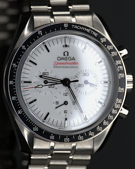 Omega Speedmaster Professional Moonwatch 42MM White Dial Steel Bracelet (310.30.42.50.04.001)