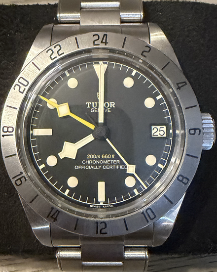 2025 Tudor Black Bay Pro 39MM Black Dial Steel Bracelet (79470)