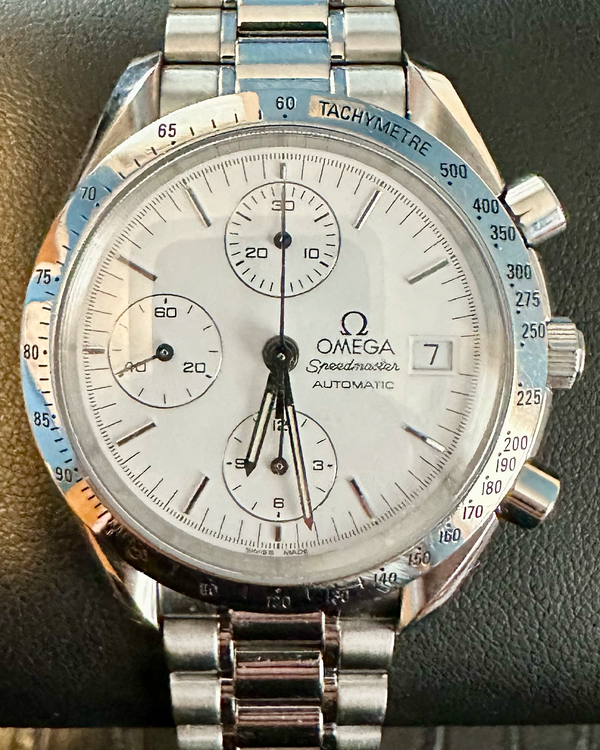 Omega Speedmaster Date 39MM Silver Dial Steel Bracelet (3511.20.00)