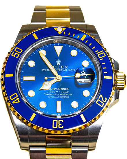 2026 Rolex Submariner Date "Bluesy" 41MM Blue Dial Two-Tone Oyster Bracelet (126613LB)