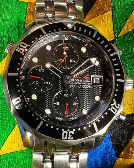 2019 Omega Seamaster Diver 300M 41.5MM Black Dial Steel Bracelet (213.30.42.40.01.001)