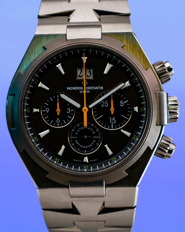 2016 Vacheron Constantin Overseas Chronograph 42MM Grey Dial Steel Bracelet (49150/000W-9015)