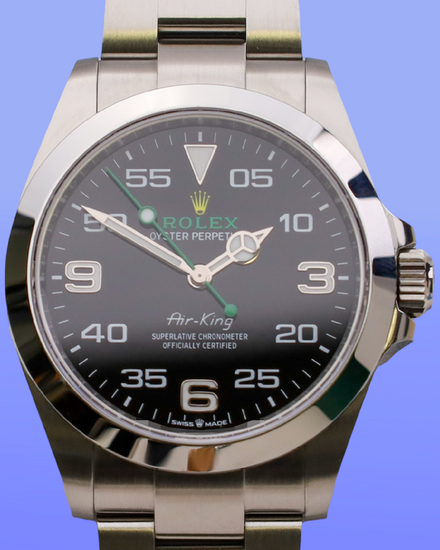 2025 Rolex Air-King 40MM Black Dial Oyster Bracelet (126900)