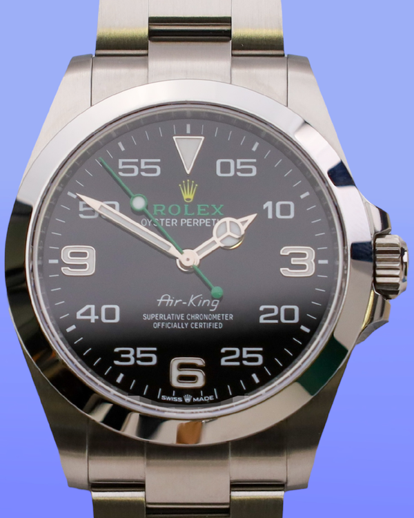 (HOLD) Rolex Air-King (Black)