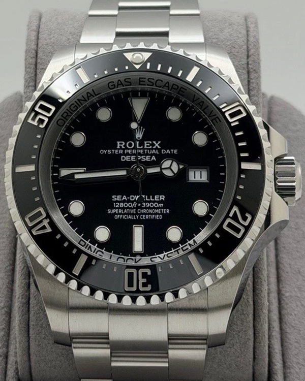 2021 Rolex Sea-Dweller Deepsea 44MM Black Dial Oyster Bracelet (126660)