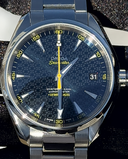 2023 Omega Seamaster Aqua Terra "James Bond Spectre" L.E. 41.5MM Blue Dial Steel Bracelet (231.10.42.21.03.004)