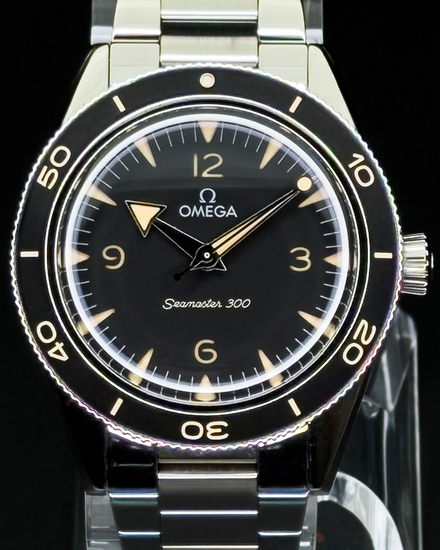 2024 Omega Seamaster 300 41MM Black Dial Steel Bracelet (234.30.41.21.01.001)