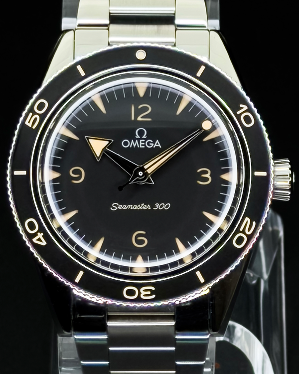 2024 Omega Seamaster 300 41MM Black Dial Steel Bracelet (234.30.41.21.01.001)