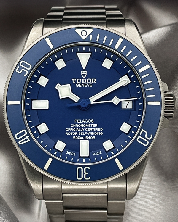 2020 Tudor Pelagos 42MM Blue Dial Titanium Bracelet (25600TB)