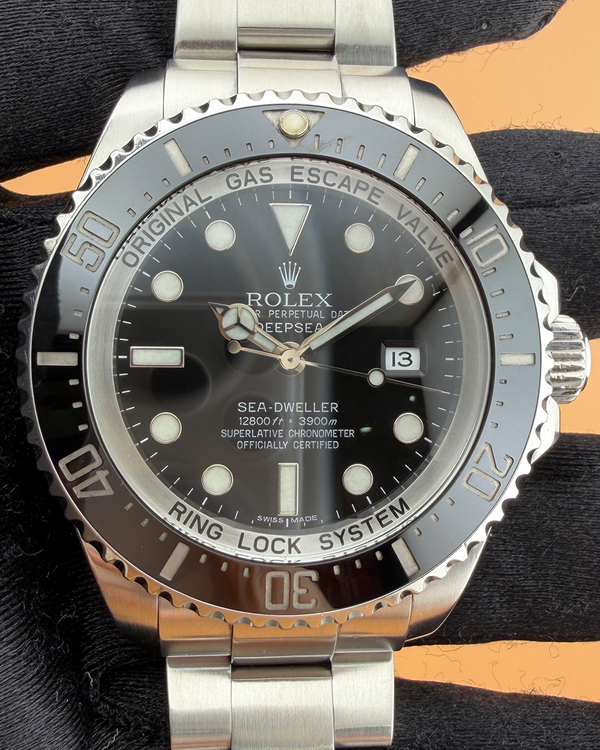 Rolex Sea-Dweller Deepsea 44MM Black Dial Oyster Bracelet (116660)