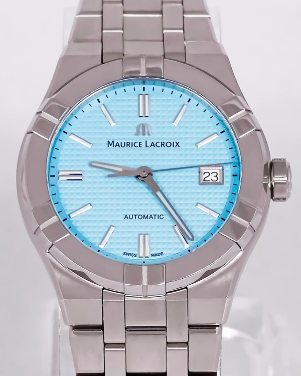 2023 Maurice Lacroix Aikon Automatic "Summer Edition" L.E. 39MM Sky Blue Dial Steel Bracelet (AI6007-SS00F-431-C)