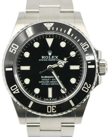2021 Rolex Submariner No-Date 41MM Black Dial Oyster Bracelet (124060)