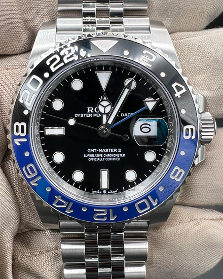 2026 Rolex GMT-Master II "Batgirl" 40MM Black Dial Jubilee Bracelet (126710BLNR)