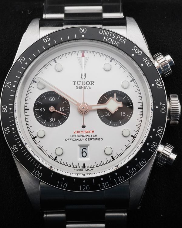 2023 Tudor Black Bay Chrono "Panda" 41MM White Dial Steel Bracelet (79360N)