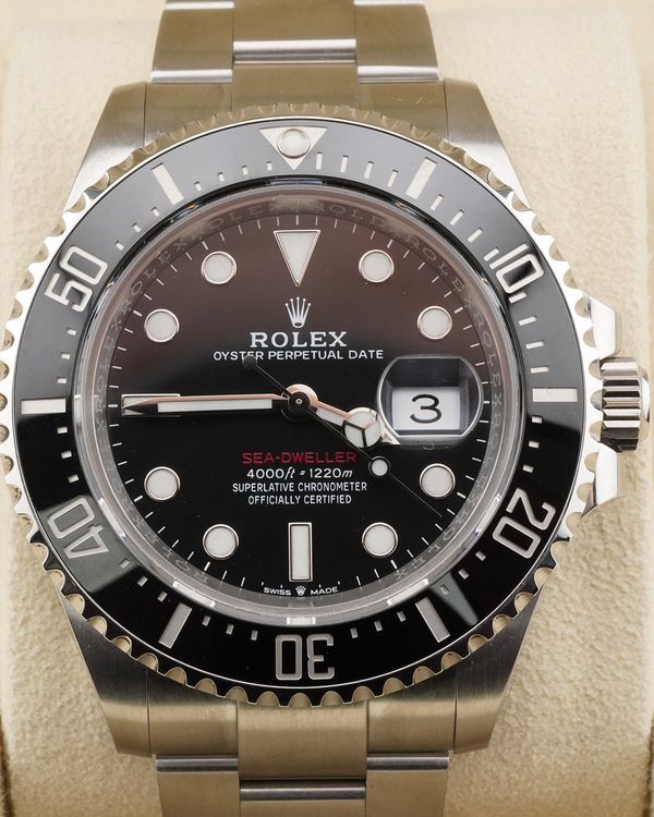 2022 Rolex Sea-Dweller "50th Anniversary Red Letters" 43MM Black Dial Oyster Bracelet (126600)