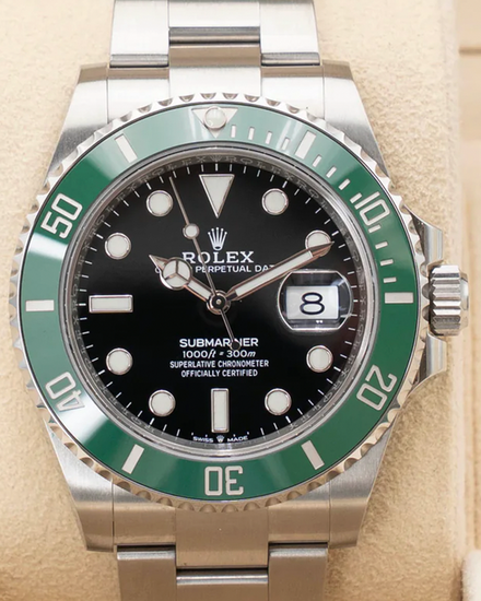 2020 Rolex Submariner Date "Starbucks" 41MM Black Dial Oyster Bracelet (126610LV)