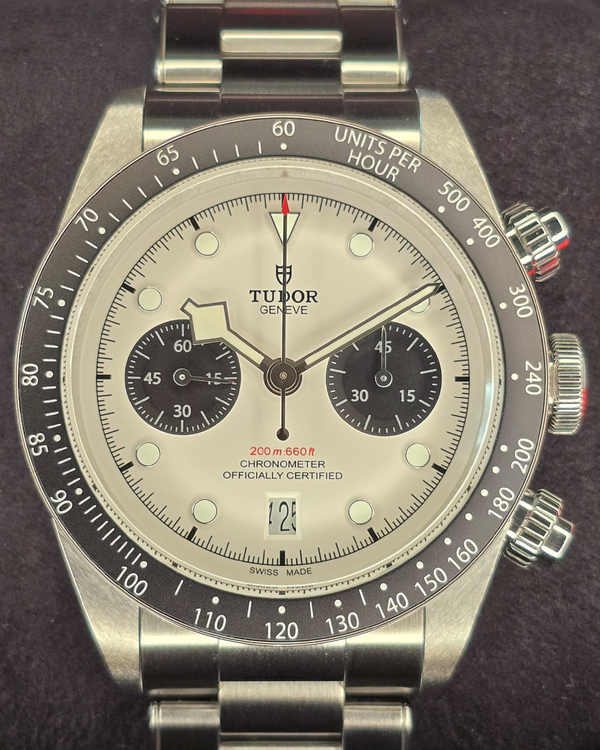 2023 Tudor Black Bay Chrono "Panda" 41MM White Dial Steel Bracelet (79360N)