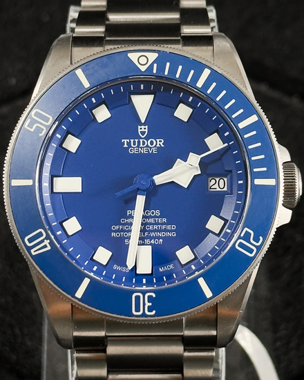 No Reserve - 2023 Tudor Pelagos 42MM Blue Dial Titanium Bracelet (25600TB)