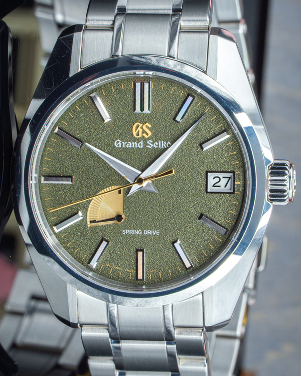 2025 Grand Seiko Heritage "Katana" 40MM Green Dial Steel Bracelet (SBGA491)