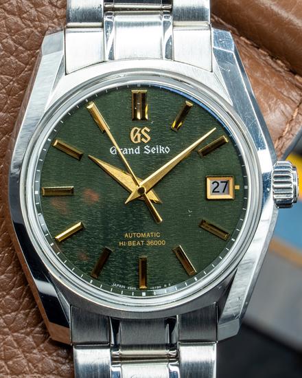 2020 Grand Seiko Heritage "Rikka Early Summer" 40MM Green Dial Steel Bracelet (SBGH271)
