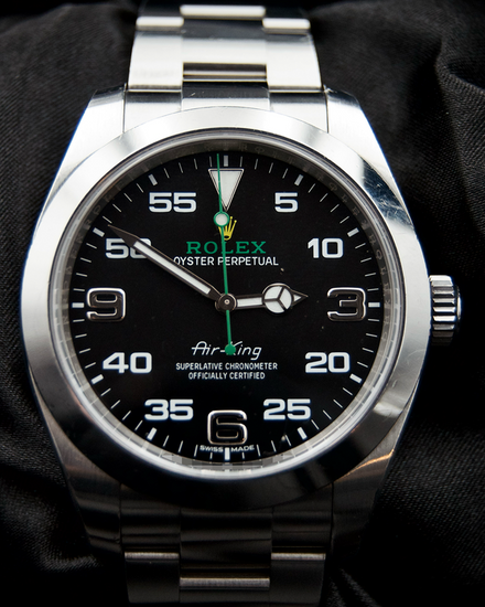 2016 Rolex Air-King 40MM Black Dial Oyster Bracelet (116900)
