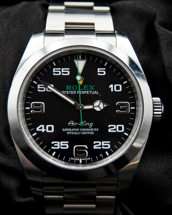 2016 Rolex Air-King 40MM Black Dial Oyster Bracelet (116900)