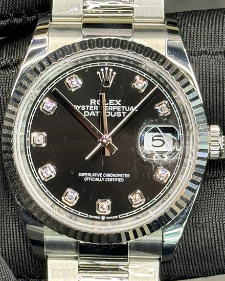 2023 Rolex Datejust 36MM Black Dial Oyster Bracelet (126234)