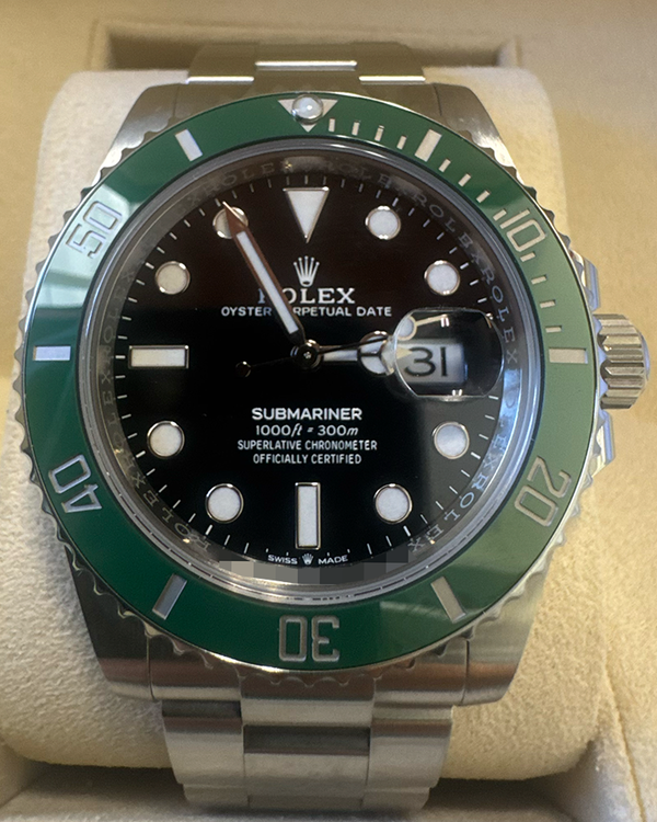 Rolex Submariner Date "Starbucks" 41MM Black Dial Steel Bracelet (126610LV)