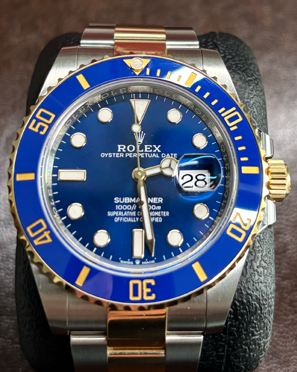 2025 Rolex Submariner Date "Bluesy" 41MM Blue Dial Two-Tone Oyster Bracelet (126613LB)