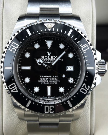 2019 Rolex Sea-Dweller Deepsea 44MM Black Dial Oyster Bracelet (126660)