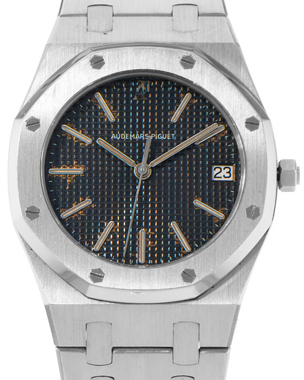 1983 Audemars Piguet Royal Oak 36MM Quartz Blue Dial Steel Bracelet (56023ST)