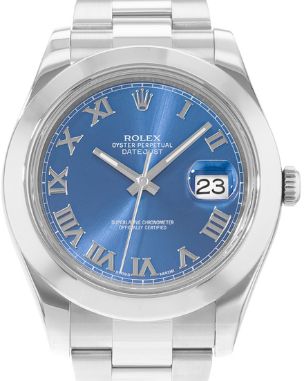 Rolex Datejust II 41MM Blue Dial Oyster Bracelet (116300)