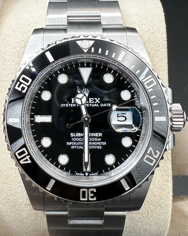 2026 Rolex Submariner Date 41MM Black Dial Oyster Bracelet (126610)