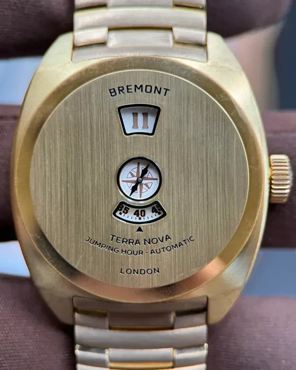 2025 Bremont Terra Nova Jumping Hour L.E. 38MM Bronze Dial Bronze Bracelet (TN38-JH-BZ-CC-B)